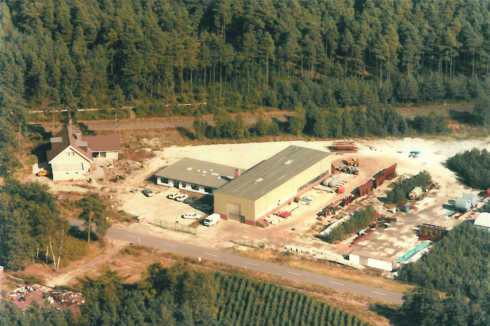 Chriwa Company premises in Hambühren in the 1980s