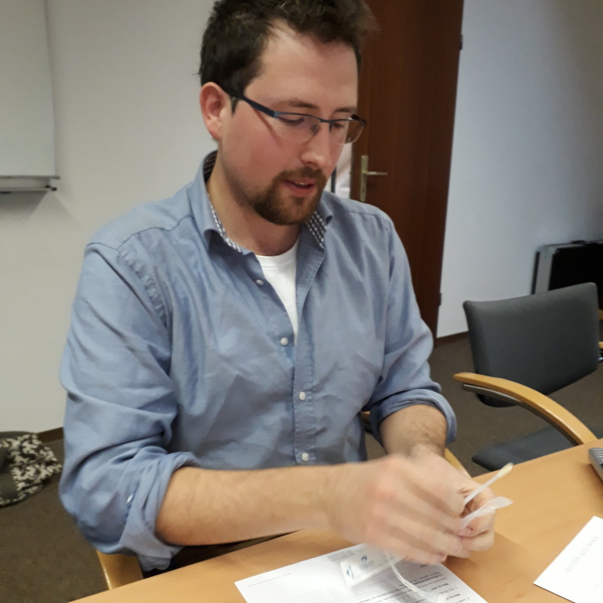 Typisierungsaktion bei der Chriwa
